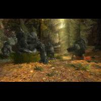 Petrified trolls